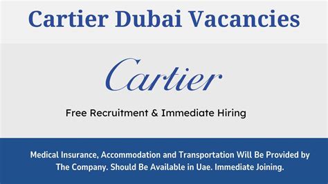 cartier vacancies